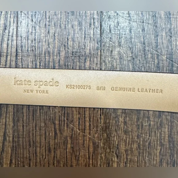 NWT lemon print leather kate spade belt bag/fanny pack- size S/M - Picture 2 of 4